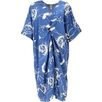Guru-Shop Midikleid Lockeres Oversize Kaftankleid, Plus size Kleid.. alternative Bekleidung