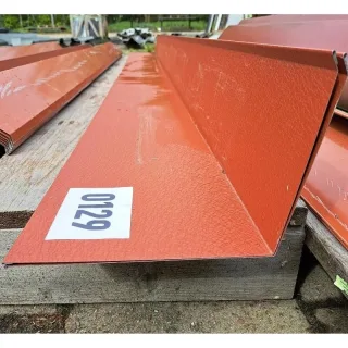 Wandanschluss | 3,00 m Länge | Kupferbraun ( RAL 8004 )