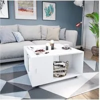 Vicco Couchtisch Anton, Weiß, 80 x 80 cm (1-St)
