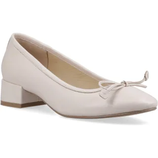 Hush Puppies Silvia Niedrigabsatzsandale Leder Damen Elfenbein Sandalen