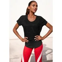 LASCANA ACTIVE Funktionsshirt 2 in 1 T-Shirt im Layer-Design