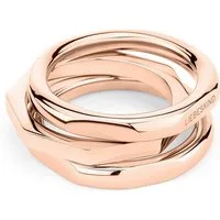 Liebeskind Berlin Ring-Set Schmuck Geschenk Edelstahl Ring Urban Chic (Set, 3-tlg)