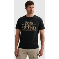 PME LEGEND T-Shirt Short sleeve r-neck big print Regular Fit, Kurzarm, lässiger Stil