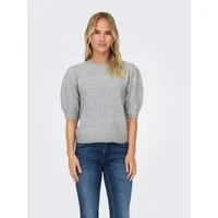 ONLY Strickpullover ONLRICA LIFE 2/4 PULLOVER KNT NOOS Materialmix, regular fit