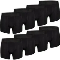 Phil & Co. Boxer Herren Männer Retroshorts Boxershorts Trunks (8-St) gedruckte Pflegehinweise Mehrpack