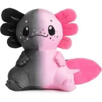Corimori Kuscheltier Axolotl Kuscheltiere Stofftiere Plüschtiere 25cm (Geschenk, Packung, Geschenk), Freckles der Harlekin süßes Plüsch Axolotl Axelotl