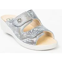 Franken-Schuhe Art. 250 Damen Pantolette (mit loser Einlage und STRETCH geeignet bei Hallux Valgus, Weite "K) Made in Germany