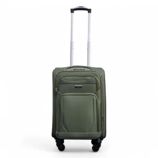 Erweiterbarer Weichschalen-Kabinenkoffer, 50,5 x 37 x 26 cm, Gepäck, passend für Easyjet, Ryanair