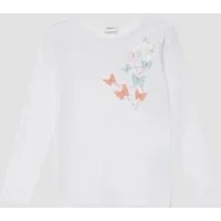 s.Oliver Langarmshirt T-Shirt Longsleeve mit Pailletten und Applikation