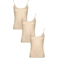 Diademita Tanktop BASIC MAX Spaghetti-Tanktop 3er Pack (Set, 3-tlg., 3er Pack)