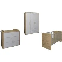 Mäusbacher Babymöbel-Set Lilly, (3-tlg., Wiko/Bett/Kleiderschrank)