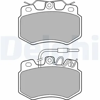 Delphi Bremsbel?ge vorne Peugeot 106 205 309