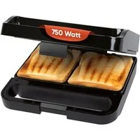 ProfiCook Sandwichmaker PC-ST 1297, Sandwichmaker, muschelförmige Sandwiches, 750W