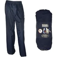 RennerXXL Regenhose Falko Leichte Dünne Radhose - Überhose, Herren Übergrößen XXL-8XL leicht und klein verstaubar, seitlicher Reißverschluss bis Wade