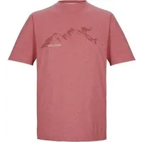 Killtec T-Shirt KOS 365 MN TSHRT Herren T-Shirt mit Melange-Optik, Bergprint, vielseitig kombinierbar