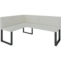 AN FURNITURE STORE Eckbank ALINA Metall, perfekt für Küche, Esszimmer, Wohnzimmer. Zwei Größen 128x168/142x196