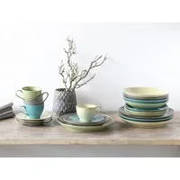 CreaTable Kombiservice Geschirr-Set NATURE COLLECTION (20-tlg), 4 Personen, Steinzeug, Service, 20 Teile, für 4 Personen
