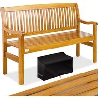KESSER Gartenbank, Gartenbank Holz Holzbank wetterfest Parkbank Massivholz