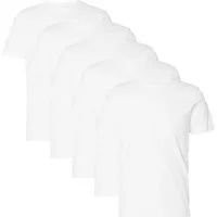 Selected Rundhalsshirt SLHCORMAC SS O-NECK TEE 5 PACK NOOS (Packung, 5-tlg)