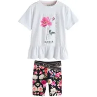 Baker by Ted Baker T-Shirt & Shorts Baker by Ted Baker T-Shirt und Radlershorts (2-tlg)