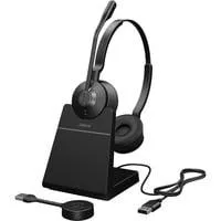 Engage 55 SE - USB-A UC Stereo, Headset schwarz, Stereo, USB-A, UC, mit Ladestation