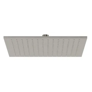 Herzbach LIVING SPA Slim-Regenbrause 300x300mm Black Steel, 11.600300.2.40 11.600300.2.40