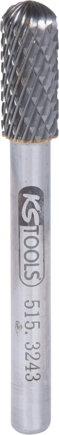 KS Tools HM Walzenrund-Frässtift Form C - 515.3243