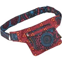 Guru-Shop Gürteltasche Farbenfrohe Gürteltasche, Festival Bauchtasche,..