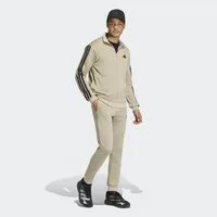 adidas Sportswear Trainingsanzug 3-STREIFEN FRENCH TERRY (2-tlg), zweiteiliges Set, aus French-Terry-Material, mit Rippdetails