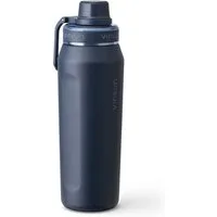 Vinsun Isolierflasche Edelstahl Trinkflasche 750ml - Thermoflasche Sport BPA frei leicht, Doppelwandig isoliert, auslaufsicher, Kohlensäure geeignet, robust