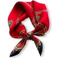 FOUORTUNATE-BEE Nickituch Quadratisches Nickituch Damen, Elegantes Nickituch als Damen Schal und Accessoire