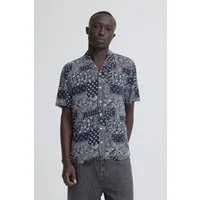 Blend Kurzarmhemd BHAslak Luftiges Hemd mit All-Over-Print