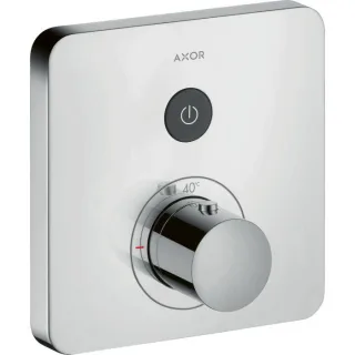 hansgrohe Axor ShowerSelect Soft Cube Thermostat 36705000, chrom, Unterputz, 1 Verbraucher