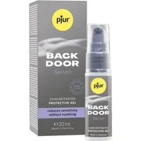 pjur Analgleitgel Back Door Anal Comfort Serum - 20ml -, Entkrampfungsspray für intensiven Analverkehr - Made in Germany