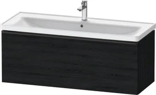 Duravit D-Neo Waschtischunterbau wandhängend Eiche Schwarz Matt 1184x452x440 mm - DE42910BD160000 DE42910BD160000