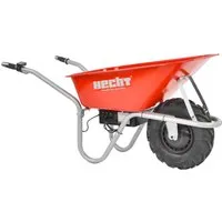 Hecht Motorschubkarre 2620 mit 24V/12Ah Akku, 80 l, 260kg, 280W, bis 6km/h, 10h Laufzeit