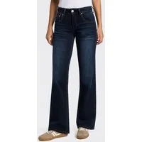 Herrlicher 5-Pocket-Jeans Edna Denim Light im Flared Fit
