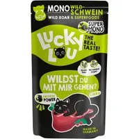 Lucky Lou SuperMono Wildschwein, für: Katzen, Getreidefrei