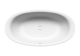 Kaldewei Badewanne ELLIPSO DUO OVAL Mod.232, 1900x1000, alpin,PEFF,m. Griffl.,m. VAS 286210213001