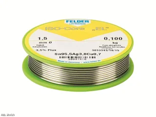 FELDER LÖTTECHNIK Lötdraht 20841010 ISO-Core "EL", 100g