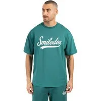 Smilodox T-Shirt Lorik, Locker geschnittenes Oversize Shirt mit Retro Frontprint bequemer Rundhalsausschnitt weiches Material moderner Streetwear Look