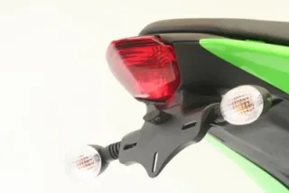 R&amp;G Kennzeichenhalter Heckumbau Kawasaki Ninja EX 250 R Bj. 2008-2012 Typ:EX250K eintragungsfrei