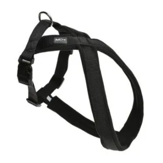 AniOne X-Geschirr Classic schwarz L