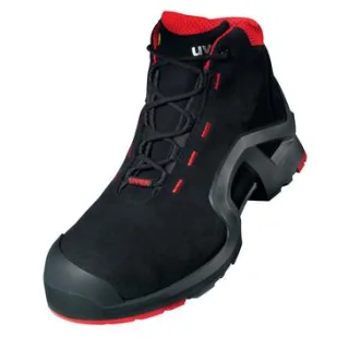 uvex 1 x-tended support Sicherheitsschuh S3 Stiefel schwarz/rot 52 - 8517352