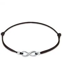 Elli Armband Infinity Liebe Trend Symbol Elastisch 925 Silber (kein Set, 1-tlg), Infinity