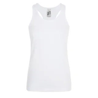 SOLS Damen Tanktop Justin, ärmellos (Weiß)