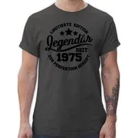 Shirtracer T-Shirt Legendär seit 1975 50. Geburtstag