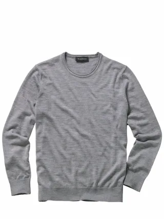 Mey & Edlich Herren Flüster-Pullover Grün 70 % Wolle, 20 % Seide, 10 % Kaschmir