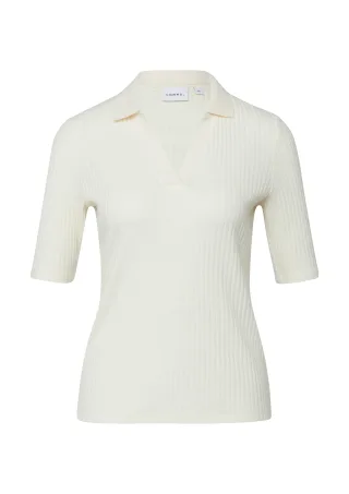 comma - T-Shirt creme - Gr. - 42