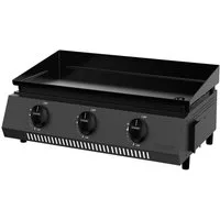 COZZE Elektrogrill COZZE Plancha Grill Tragbar G-700 mit 3 Brennern 50 mbar